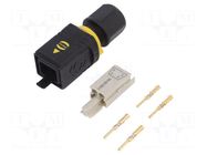 PushPull V4, power, 48V/12A, 4p HARTING