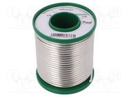 Solid,soldering wire; tin; Sn99,3Cu0,7; 3mm; 1kg; lead free; reel CYNEL