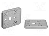 Suction-plate for vacuum block; 140x115x16.5mm 