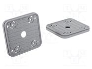 Suction-plate for vacuum block; 140x130x16.5mm SCHMALZ