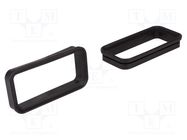 Sealing frame; Shore hardness: 50; 81x43x12mm; NBR rubber SCHMALZ