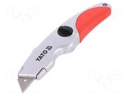Knife; universal; 33mm; anti-slip handles YATO