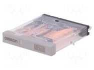 Relay: electromagnetic; SPDT; Ucoil: 11VDC; 6A; 6A/250VAC; 6A/30VDC OMRON