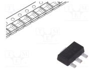 IC: voltage regulator; LDO,linear,fixed; 5V; 0.15A; SOT89; SMD DIODES INCORPORATED