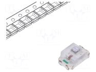 LED; red; blinking; 70÷150mcd; 120°; 3÷4VDC; 20mA; 2x1.25x0.8mm OPTOSUPPLY