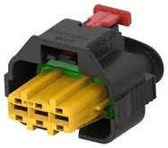 AUTOMOTIVE HOUSING, RCPT, 3POS, 50V