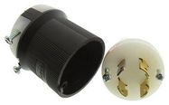 TWIST LOCK PLUG, 30A, 3P4W, L14-30