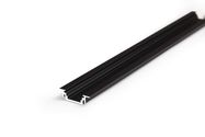 LED Profile GROOVE10 BC/UX 1000 black anod.