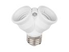LED line® Bulb adapter E27->2xE27