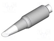 Tip; conical sloped; 2.4mm; thicker iron layer,longlife JBC TOOLS
