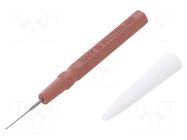 Precision oiler; Ø: 0.7mm; L: 68mm; polyamide; ESD IDEAL-TEK