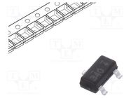 Transistor: P-MOSFET; unipolar; -20V; -2A; Idm: -10A; 0.5W ONSEMI