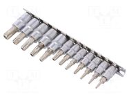 Wrench-set; socket spanner,Torx® with protection; 12pcs. YATO