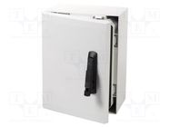 Enclosure: wall mounting; X: 300mm; Y: 400mm; Z: 210mm; ARCA; grey FIBOX