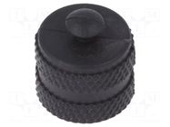 Protection cover; IP67; plastic; male M12 connectors BULGIN