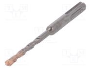 Drill bit; for concrete; Ø: 6mm; L: 110mm; metal; cemented carbide ALPEN-MAYKESTAG