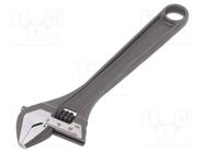 Wrench; adjustable; 205mm; Max jaw capacity: 27mm BAHCO