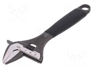Wrench; adjustable; Jaw capacity: 38mm; Overall len: 218mm; ERGO® BAHCO