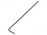 Wrench; hex key,spherical; HEX 1.5mm; Overall len: 91mm WIHA