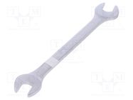 Wrench; spanner; 14mm,15mm; Chrom-vanadium steel; satin YATO