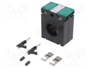 Current transformer; LCTB; I AC: 120A; 1VA; Body dim: 78x62x40mm LUMEL