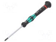 Screwdriver; precision; Phillips; PH0; Kraftform Micro WERA