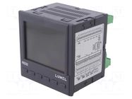 Automation module: dual channel regulator; -999÷9999; SPST-NO LUMEL