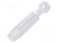 Contact; female; copper alloy; silver plated; 1mm2; 18AWG; crimped ILME