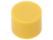 Button; push-in; none; 7mm; -25÷70°C; round; yellow OMRON Electronic Components