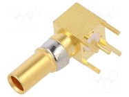 DIN-Signal coax f, pcb-solder, 50Ohm HARTING