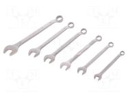 Wrench-set; combination spanner; 6pcs. BAHCO