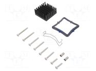 Heatsink: extruded; grilled; black; L: 31mm; W: 31mm; H: 14.5mm Advanced Thermal Solutions