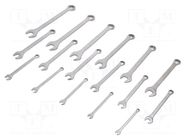 Wrench-set; combination spanner; 17pcs. BAHCO
