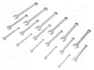 Wrench-set; combination spanner; 17pcs. BAHCO