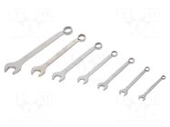 Wrench-set; bent,combination spanner; 7pcs. BAHCO