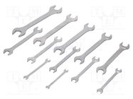Wrenches set; spanner; 12pcs. BAHCO