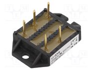 Bridge rectifier: three-phase; Urmax: 800V; If: 90A; Ifsm: 550A; THT IXYS