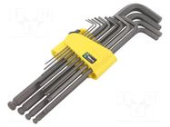Wrench-set; Hex Plus key; steel; 13pcs. WERA