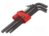 Wrench-set; Hex Plus key; 9pcs. WERA