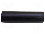 Insulator; black; PVC; 43mm; 2pcs. MUELLER ELECTRIC