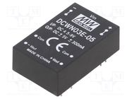 Converter: DC/DC; 3W; Uin: 4.5÷9V; Uout: 5VDC; Uout2: -5VDC; DIP24 MEAN WELL