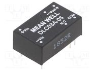 Converter: DC/DC; 3W; Uin: 9÷18V; Uout: 5VDC; Uout2: -5VDC; DIP16 MEAN WELL