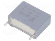 Capacitor: polypropylene; 220nF; 630VDC; 310VAC; THT; ±20%; 15mm VISHAY