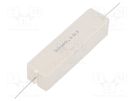 Resistor: wire-wound; cement; THT; 100mΩ; 30W; ±5%; 19x17x75mm SR PASSIVES