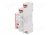 Voltage monitoring relay; for DIN rail mounting; RPN-1V; SPDT RELPOL