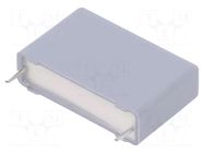 Capacitor: polypropylene; X2; 470nF; 630VDC; 310VAC; 7x16.5x26mm VISHAY