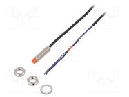 Sensor: inductive; OUT: PNP / NO; 0÷2mm; 10÷30VDC; M8; 2m; IP67; 1kHz AUTONICS
