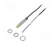 Sensor: inductive; OUT: 2-wire NO; 0÷4mm; 85÷264VAC; M12; 2m; IP67 AUTONICS
