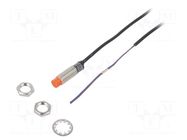 Sensor: inductive; OUT: 2-wire NC; 0÷4mm; 10÷30VDC; M12; 2m; IP67 AUTONICS