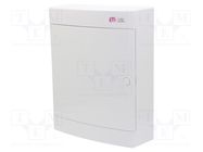 Enclosure: for modular components; IP40; white; No.of mod: 24 ETI POLAM